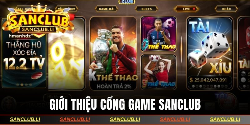 Giới thiệu cổng game Sanclub
